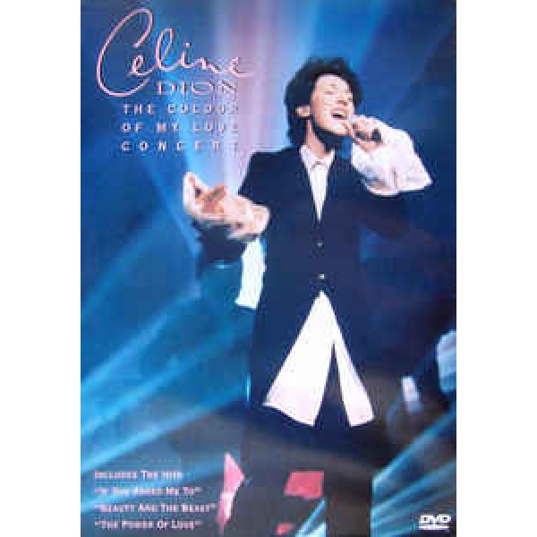 DVD Celine Dion - The Colour Of My Love Concert