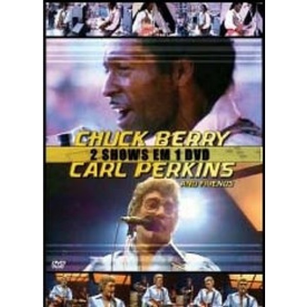 DVD Chuck Berry & Carl Perkins - 2 Shows Em 1 DVD