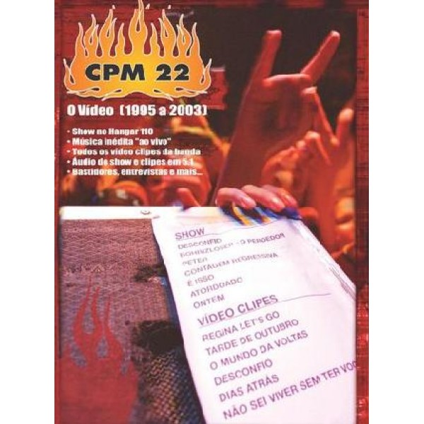 DVD CPM 22 - O Vídeo (1995 a 2003)