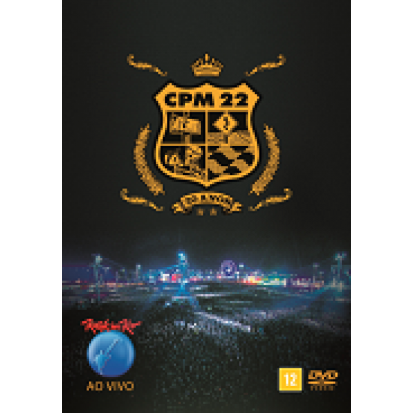 DVD CPM 22 - 20 Anos: Rock In Rio Ao Vivo