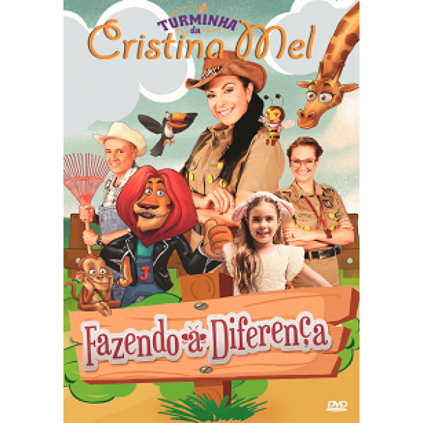 DVD Cristina Mel - Turminha da Cristina Mel: Fazendo A Diferença