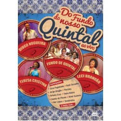 DVD Do Fundo Do Nosso Quintal - Ao Vivo