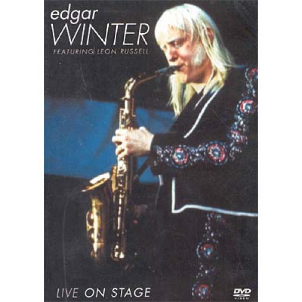 DVD Edgar Winter - Featuring Leon Russel: Live On Stage