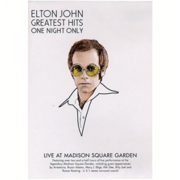 DVD Elton John - One Night Only: Greatest Hits  (+ Faixas Bônus)