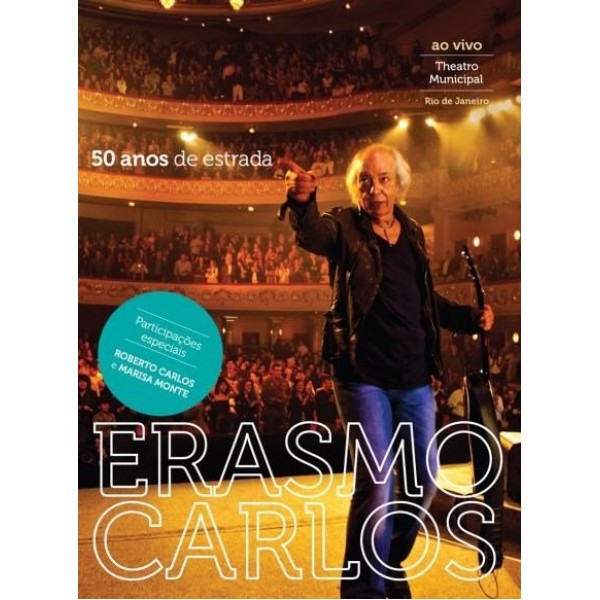 DVD Erasmo Carlos - 50 Anos de Estrada