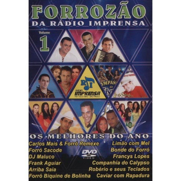 DVD Forrozão Do Rádio Imprensa Vol. 1