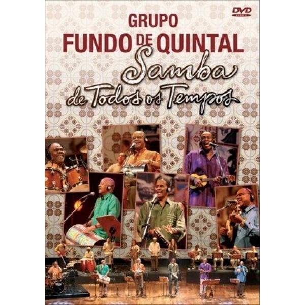 DVD Grupo Fundo de Quintal - Samba de Todos Os Tempos