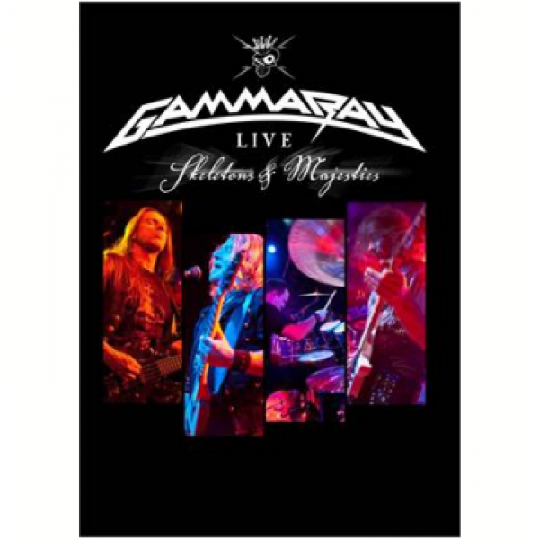 DVD Gamma Ray - Live: Skeletons & Majesties (DUPLO)