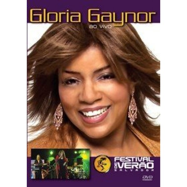 DVD Gloria Gaynor - Ao Vivo No Festival de Verão de Salvador