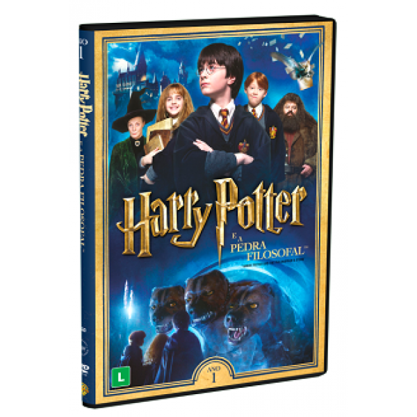 DVD Harry Potter e a Pedra Filosofal - Ano 1 (DUPLO - 2016)