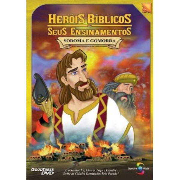 DVD Heróis Bíblicos e Seus Ensinamentos - Sodoma e Gomorra