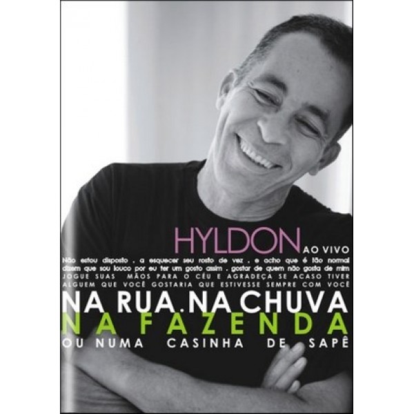 DVD Hyldon - Na Rua, Na Chuva, Na Fazenda: Ao Vivo