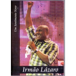 DVD irmão Lázaro - Um Sentimento Novo