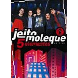 DVD Jeito Moleque - 5 Elementos Ao Vivo