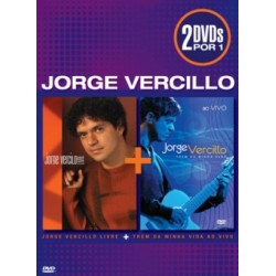 DVD Jorge Vercillo - 2 DVD's Por 1: Livre + Trem Da Vida Ao Vivo