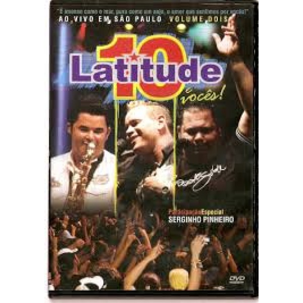 DVD Latitude 10 - Ao Vivo Em São Paulo Vol. 2