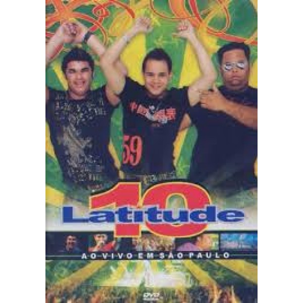 DVD Latitude 10 - Ao Vivo Em São Paulo