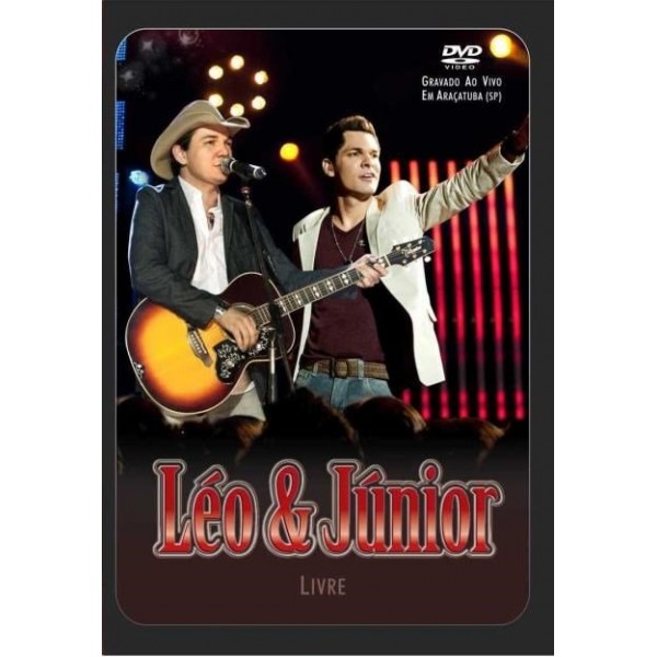 DVD Léo & Júnior - Livre: Ao Vivo