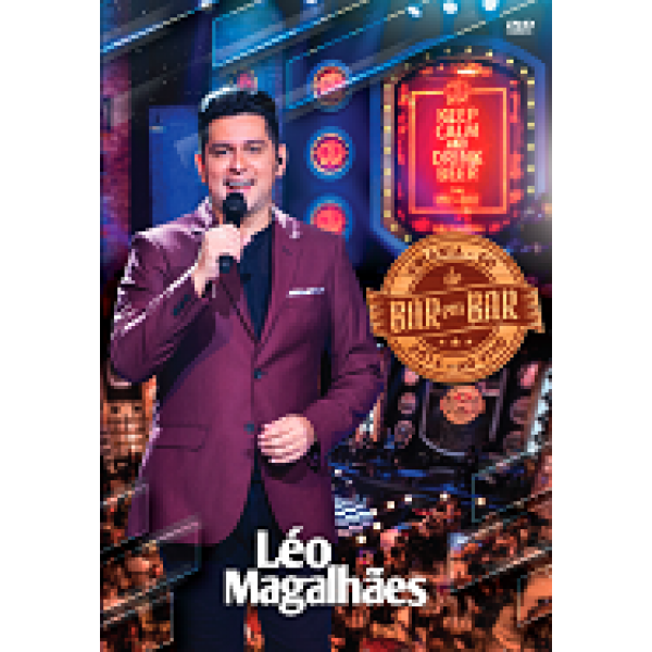 DVD Léo Magalhães - De Bar Em Bar: Ao Vivo Em Goiânia