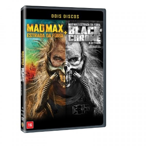 DVD Mad Max: Estrada da Fúria + Mad Max: Estrada da Fúria - Black & Chrome Edition (DUPLO)
