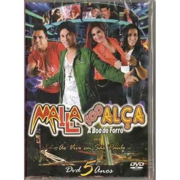 DVD Malla 100 Alça - Ao Vivo Em São Paulo: 5 Anos