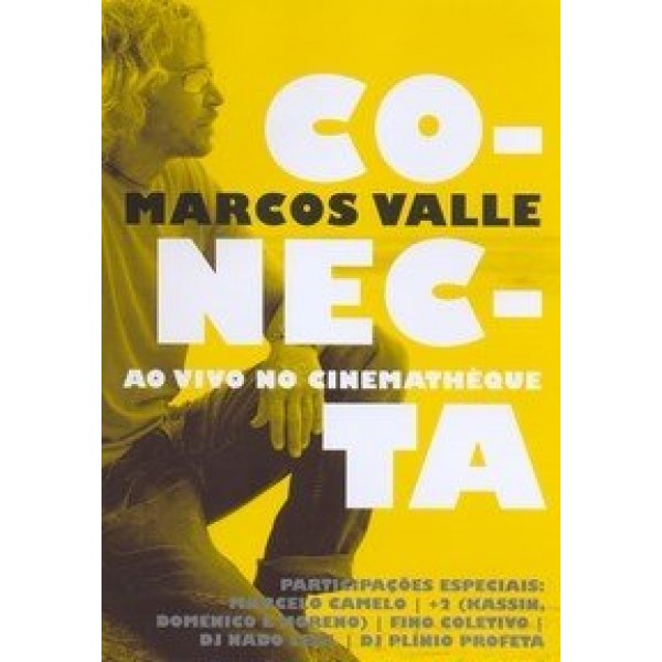 DVD Marcos Valle - Conecta: Ao Vivo no Cinematheque