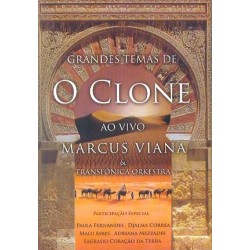 DVD Marcus Viana - Grandes Temas de O Clone Ao Vivo