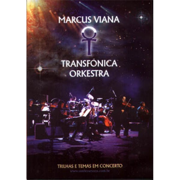 DVD Marcus Viana & Transfônica Orkestra - Trilhas e Temas Em Concerto