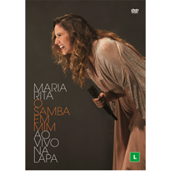 DVD Maria Rita - O Samba Em Mim: Ao Vivo Na Lapa
