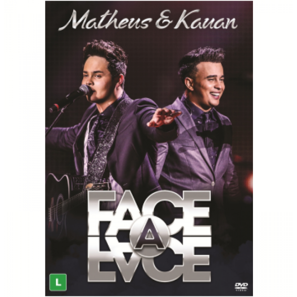 DVD Matheus & Kauan - Face A Face