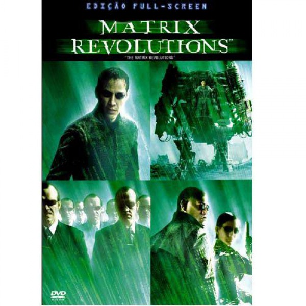 DVD Matrix Revolutions (Edição Fullscreen)