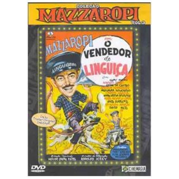 DVD Mazzaropi - O Vendedor de Linguiça DVD Mazzaropi - O Vendedor de Linguiça