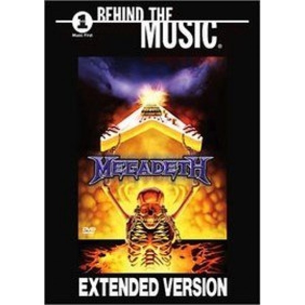 DVD Megadeth - VH1 Behind The Music (Extended Version)