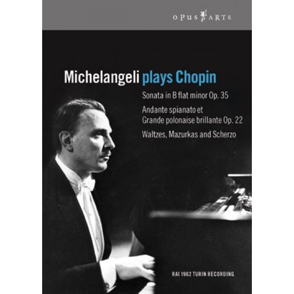 DVD Michelangeli - Plays Chopin