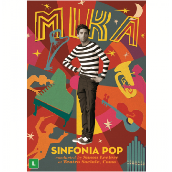 DVD Mika - Sinfonia Pop: Live Teatro Sociale, Como, Italy