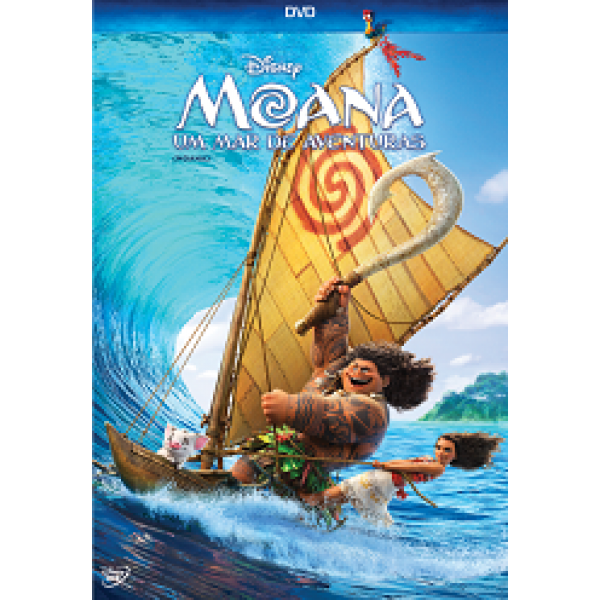 DVD Moana - Um Mar de Aventuras