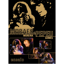 DVD Moraes Moreira & Pepeu Gomes - Ensaio