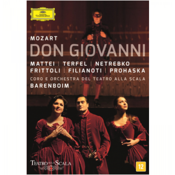 DVD Mozart - Don Giovanni (DUPLO)