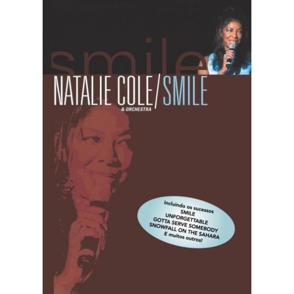 DVD Natalie Cole & Orchestra - Smile