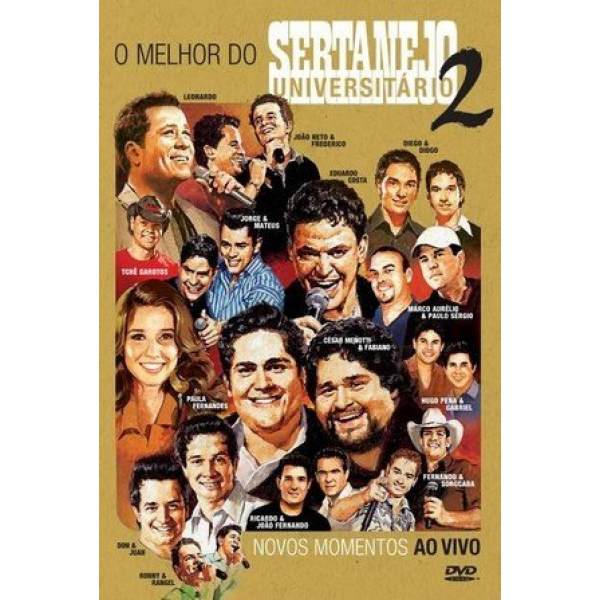 DVD O Melhor do Sertanejo Universitário 2
