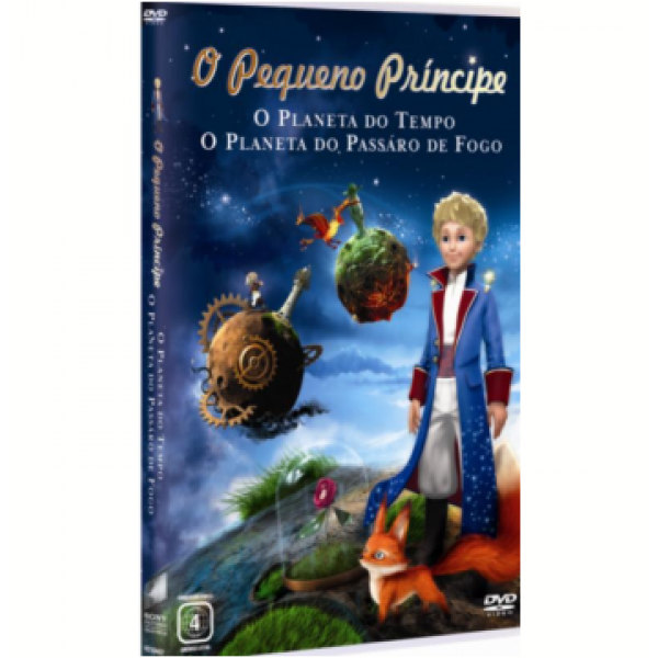 DVD O Pequeno Príncipe: O Planeta do Tempo/O Planeta do Pássaro de Fogo