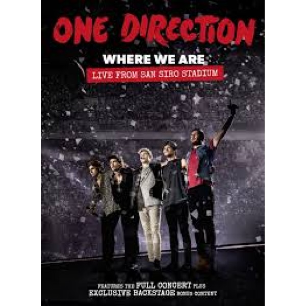 DVD One Direction - Where We Are - Live From San Siro Stadium