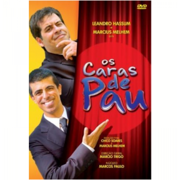 DVD Os Caras de Pau