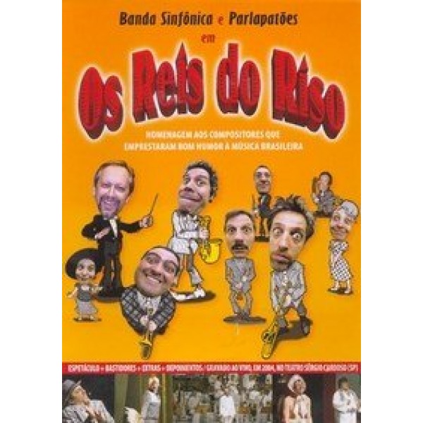 DVD Os Reis Do Riso