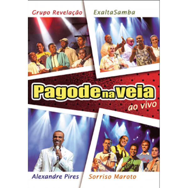 DVD Pagode Na Veia - Ao Vivo