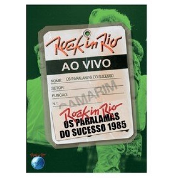 DVD Os Paralamas do Sucesso - Rock In Rio 1985