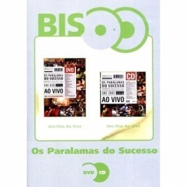 DVD + CD Os Paralamas do Sucesso - Série Bis: Uns Dias Ao Vivo