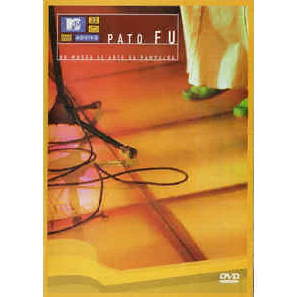 DVD Pato Fu - MTV Ao Vivo: No Museu De Arte da Pampulha