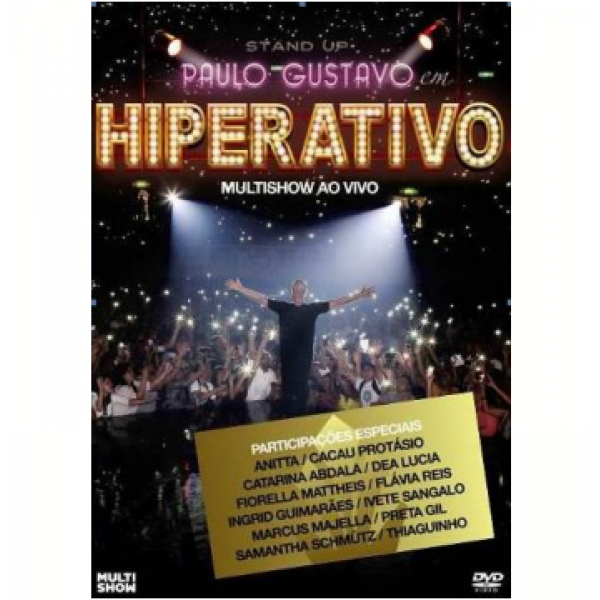 DVD Paulo Gustavo - Multishow Ao Vivo: Hiperativo