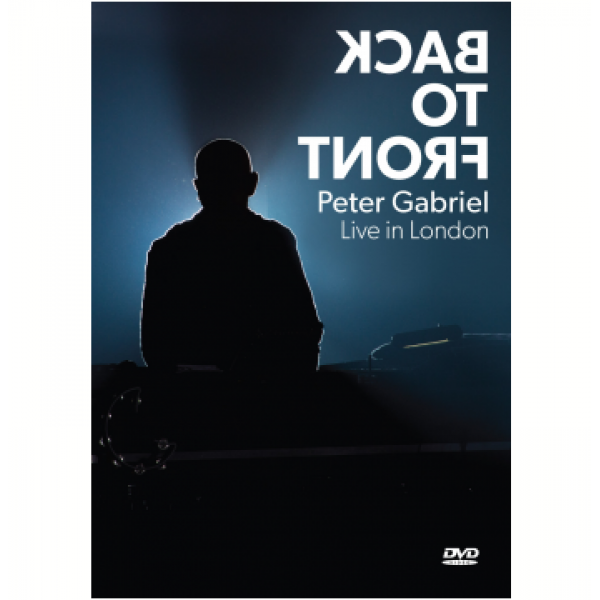 DVD Peter Gabriel - Back To Front: Live In London